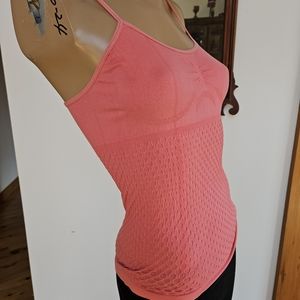 Tank top. Medium.  Pink. Stretch. Like New. Y2K Vintage.